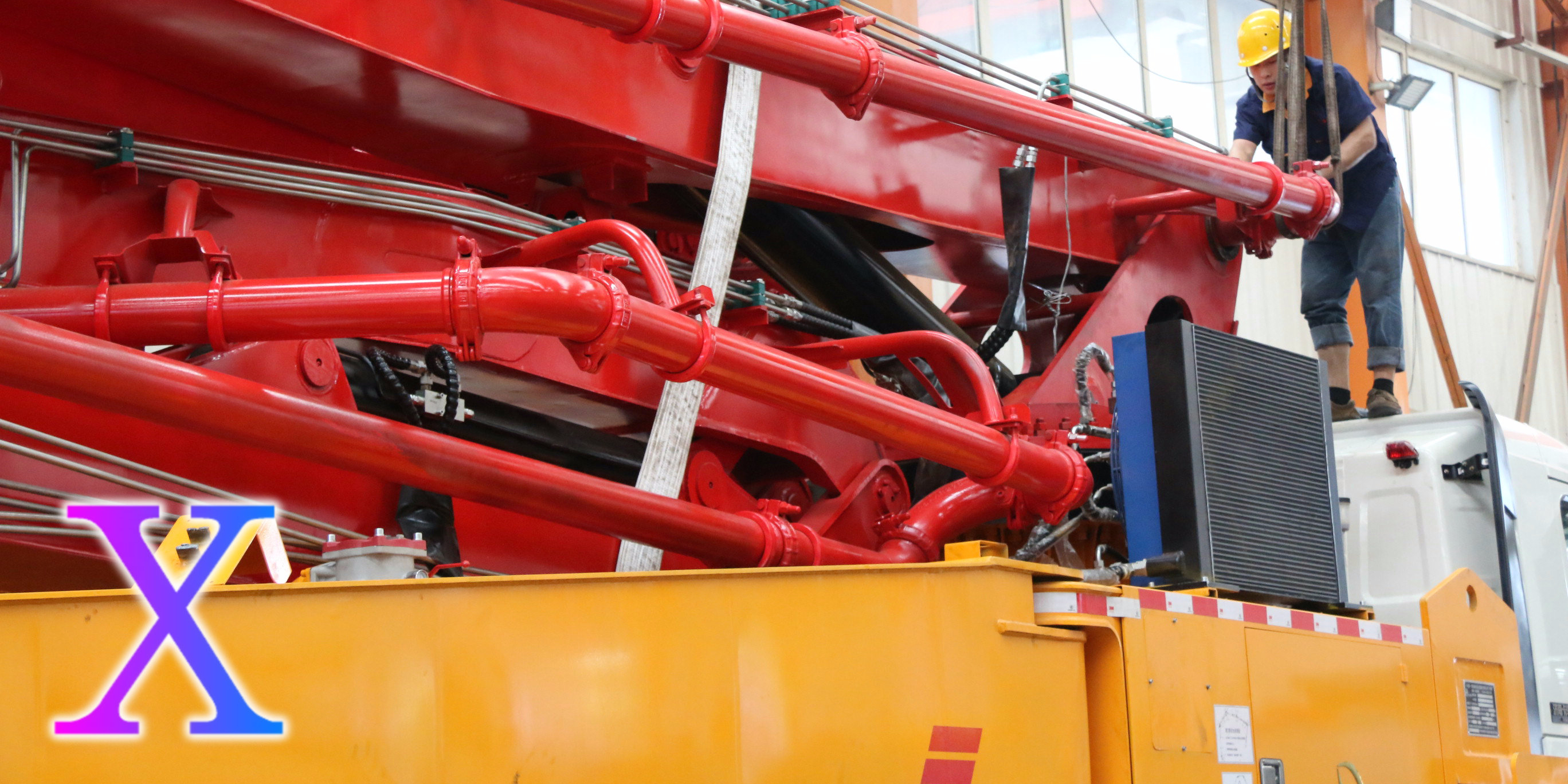 科尼樂小型混凝土泵車如何進行結構件的維護