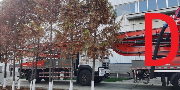 泵車分配系統(tǒng)排油、泄油管路排油