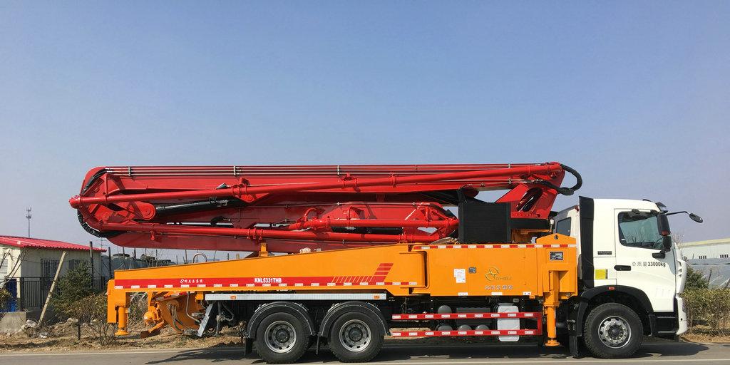 青島科尼樂37米小型泵車的優(yōu)勢分析