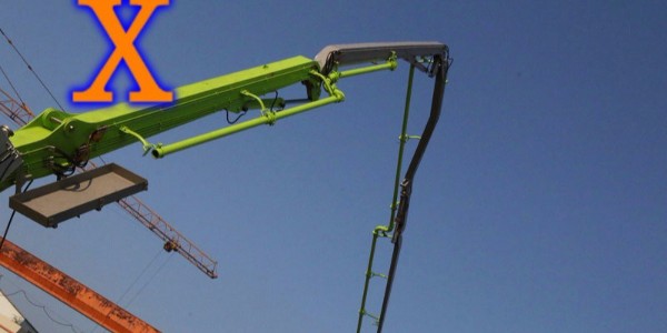 混凝土泵與混凝土布料機兩大戰(zhàn)神完美結(jié)合，讓您的工程完美收工